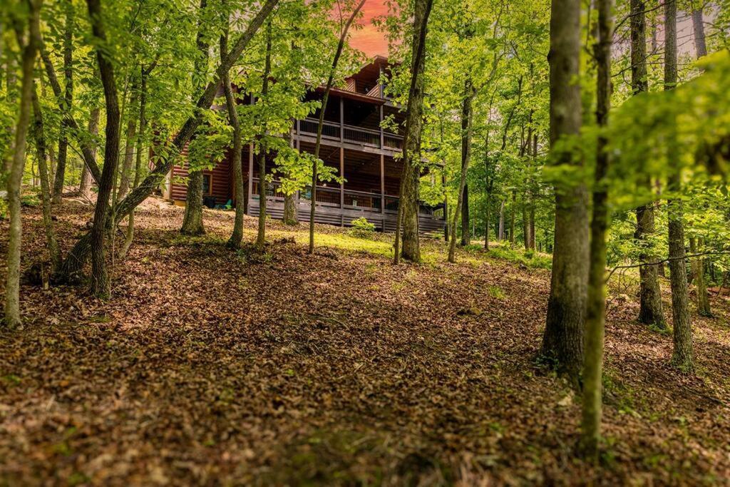 Luxe Family Cabin 8 Min To Downtown Blue Ridge Exterior foto